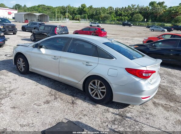 5NPE24AF2HH503974 2017 HYUNDAI SONATA Silver Rear left
