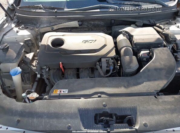 5NPE24AF2HH503974 2017 HYUNDAI SONATA Silver Rear view