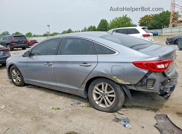 5NPE24AF2HH549322 2017 HYUNDAI SONATA Gray Rear left