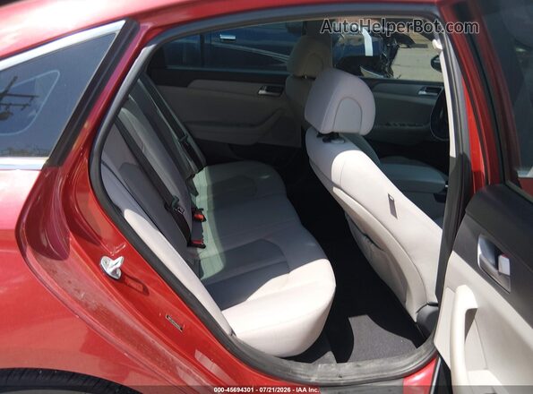 5NPE24AF2HH562832 2017 HYUNDAI SONATA Red Вид наклейки з VIN-кодом