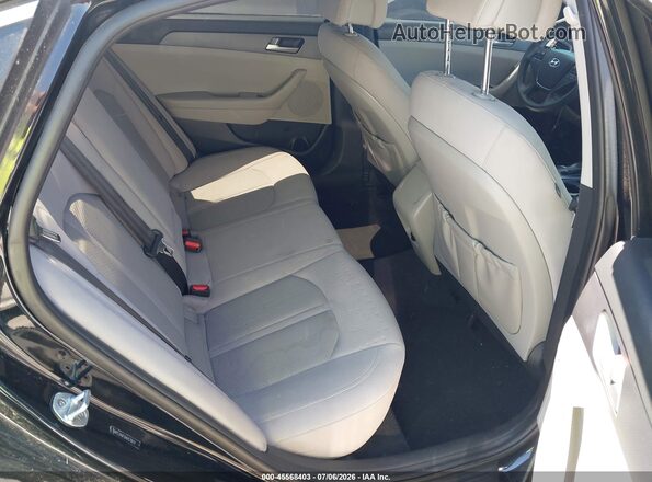 5NPE24AF2HH578111 2017 HYUNDAI SONATA Black Widok naklejki z numerem VIN