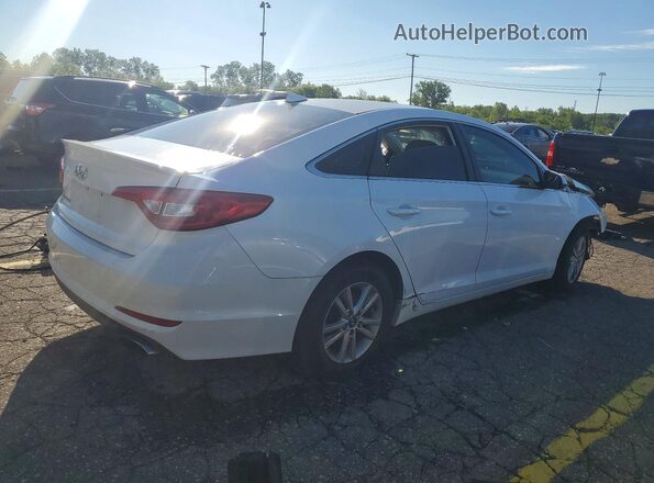 5NPE24AF2HH581140 2017 HYUNDAI SONATA White Rear right