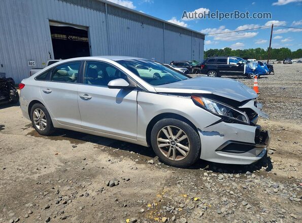 5NPE24AF2HH585219 2017 HYUNDAI SONATA Silver Przód prawy