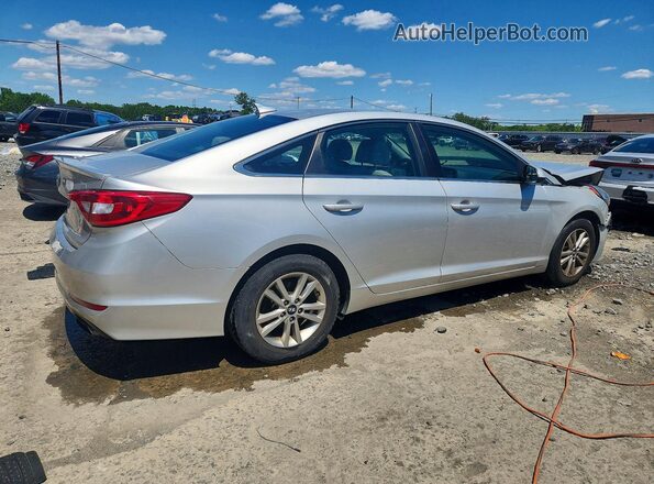 5NPE24AF2HH585219 2017 HYUNDAI SONATA Silver Tył prawy