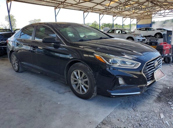 5NPE24AF2JH620699 2018 HYUNDAI SONATA Black Front right
