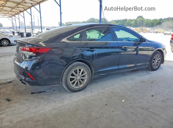 5NPE24AF2JH620699 2018 HYUNDAI SONATA Black Rear right