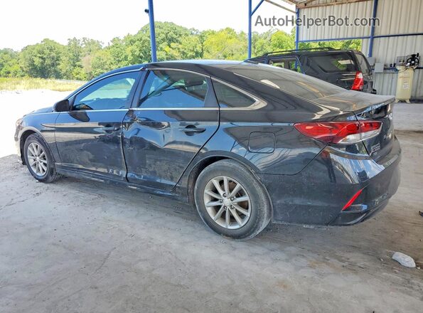 5NPE24AF2JH620699 2018 HYUNDAI SONATA Black Rear left