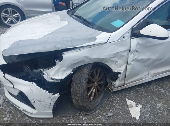 5NPE24AF2JH651189 2018 HYUNDAI SONATA White Vista frontal