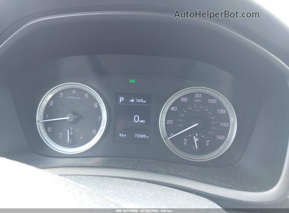 5NPE24AF2JH712069 2018 HYUNDAI SONATA Silver Vista de los asientos traseros