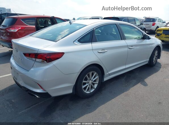 5NPE24AF2JH712069 2018 HYUNDAI SONATA Silver Trasero derecho