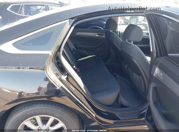 5NPE24AF2KH740066 2019 HYUNDAI SONATA Black Vista de la etiqueta del VIN