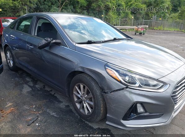 5NPE24AF2KH740472 2019 HYUNDAI SONATA Silver Widok z przodu