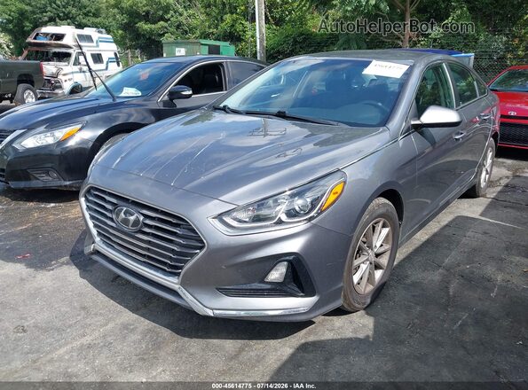 5NPE24AF2KH740472 2019 HYUNDAI SONATA Silver Przód lewy