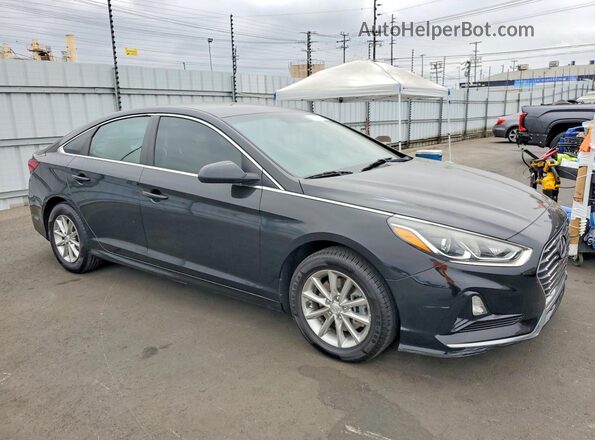 5NPE24AF2KH752833 2019 HYUNDAI SONATA Black წინა მარჯვენა