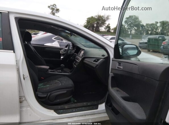 5NPE24AF2KH753397 2019 HYUNDAI SONATA White Vista interior delantera