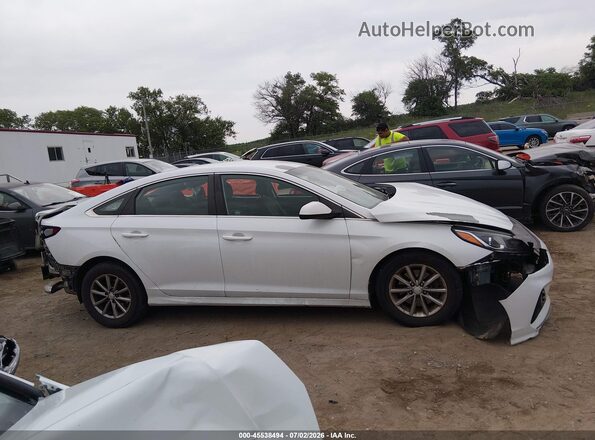 5NPE24AF2KH753397 2019 HYUNDAI SONATA White Vista interior de 360 grados