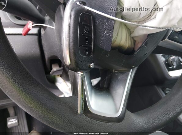 5NPE24AF2KH753397 2019 HYUNDAI SONATA White Vista del salpicadero
