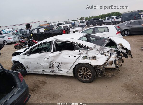 5NPE24AF2KH753397 2019 HYUNDAI SONATA White 