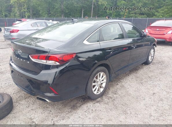 5NPE24AF2KH759233 2019 HYUNDAI SONATA Black Trasero derecho