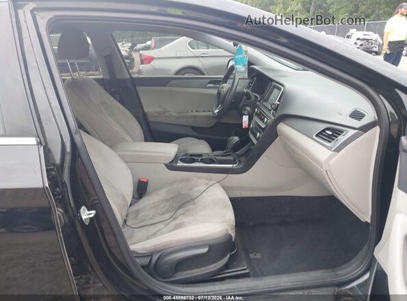5NPE24AF2KH759233 2019 HYUNDAI SONATA Black Vista interior delantera