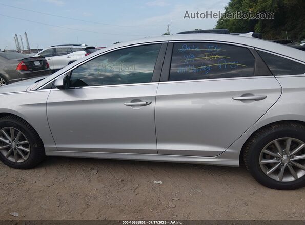 5NPE24AF2KH783063 2019 HYUNDAI SONATA Silver 