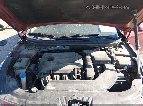 5NPE24AF3GH282870 2016 HYUNDAI SONATA Red Հետևի տեսք
