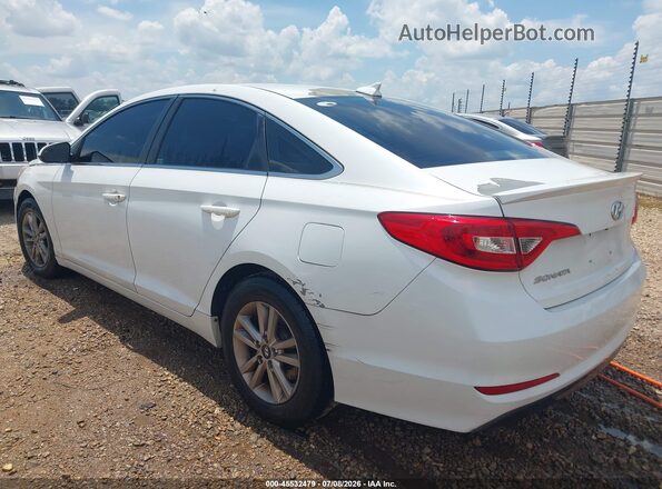5NPE24AF3GH287079 2016 HYUNDAI SONATA Silver Задня ліва чверть