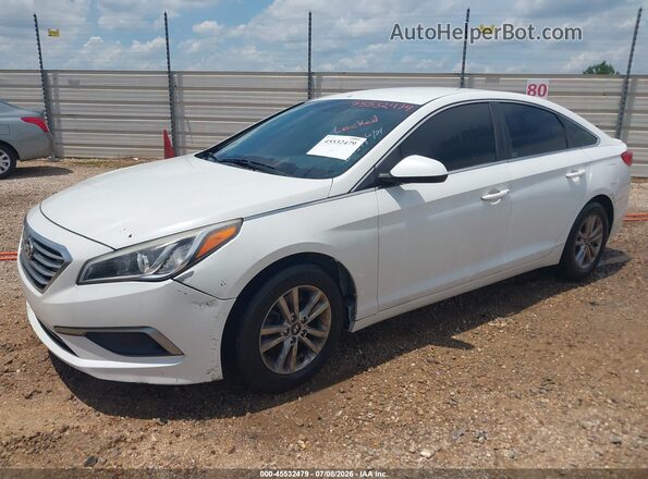 5NPE24AF3GH287079 2016 HYUNDAI SONATA Silver Передня ліва чверть