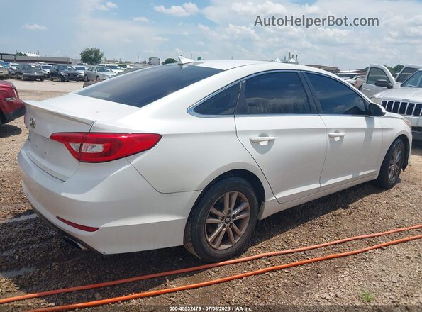 5NPE24AF3GH287079 2016 HYUNDAI SONATA Silver Задня права чверть