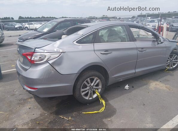 5NPE24AF3GH303376 2016 HYUNDAI SONATA Silver Trasero derecho