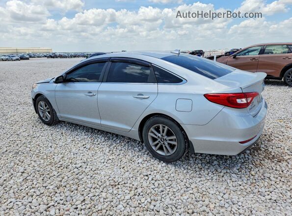 5NPE24AF3GH305418 2016 HYUNDAI SONATA Silver Rear left