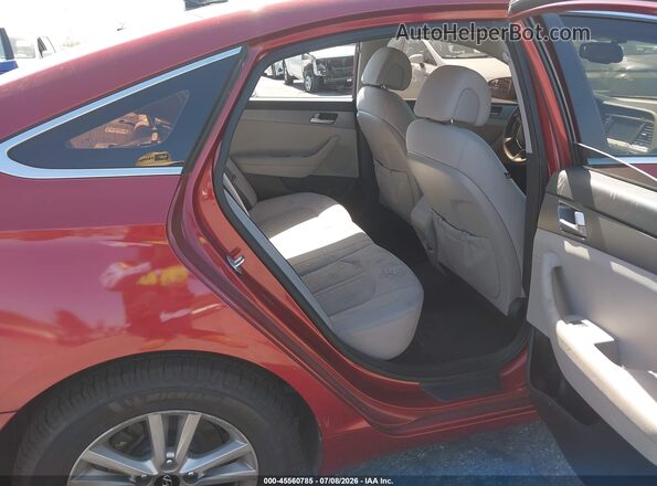 5NPE24AF3GH313891 2016 HYUNDAI SONATA Красный Вид наклейки с VIN-кодом