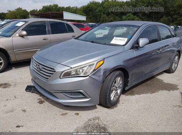 5NPE24AF3GH323434 2016 HYUNDAI SONATA Blue Передня ліва чверть