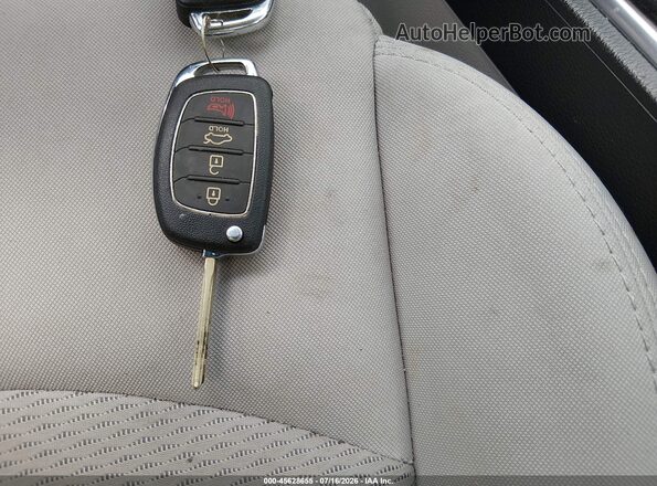 5NPE24AF3GH323434 2016 HYUNDAI SONATA Blue Вид панелі приладів