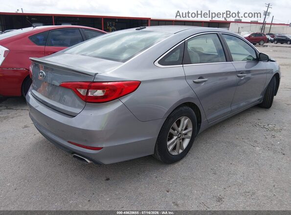 5NPE24AF3GH323434 2016 HYUNDAI SONATA Blue Задня права чверть
