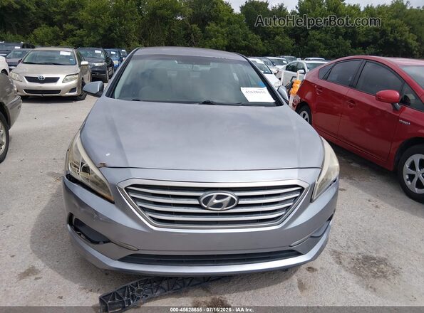 5NPE24AF3GH323434 2016 HYUNDAI SONATA Blue Вид спереду