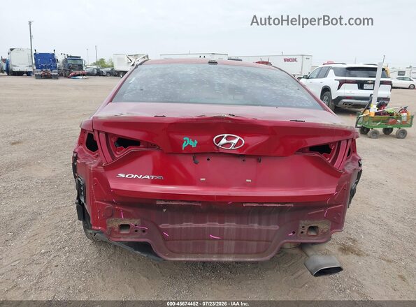 5NPE24AF3GH324891 2016 HYUNDAI SONATA Red Vista frontal