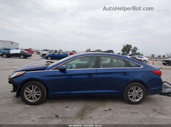 5NPE24AF3GH331775 2016 HYUNDAI SONATA Blue 
