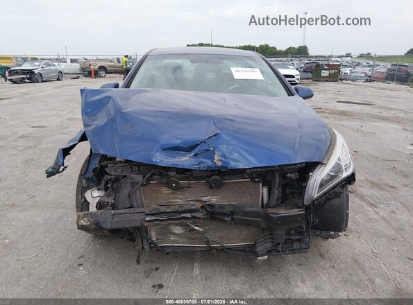 5NPE24AF3GH331775 2016 HYUNDAI SONATA Blue უკანა სალონის ხედი