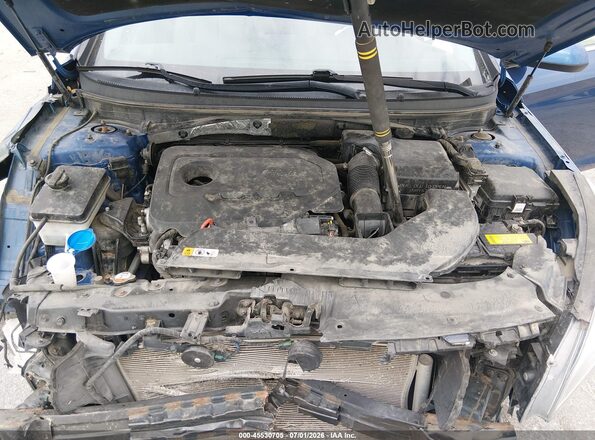 5NPE24AF3GH331775 2016 HYUNDAI SONATA Blue უკანა ხედი