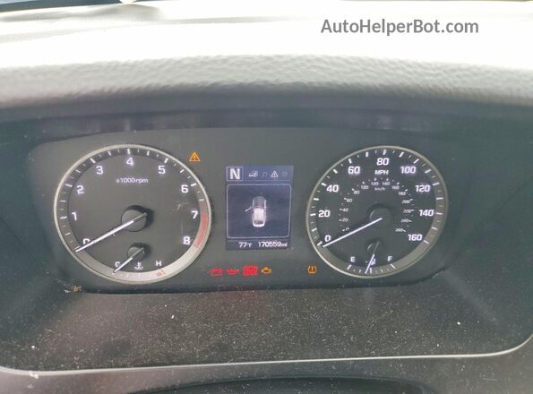 5NPE24AF3GH344641 2016 HYUNDAI SONATA Blue Սարքավորումների վահանակի տեսք