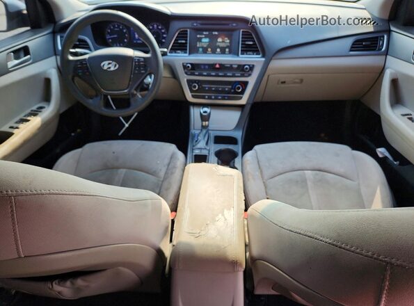 5NPE24AF3GH368552 2016 HYUNDAI SONATA White Vista del salpicadero