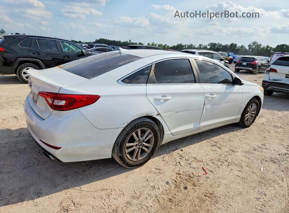 5NPE24AF3GH368552 2016 HYUNDAI SONATA White Trasero derecho