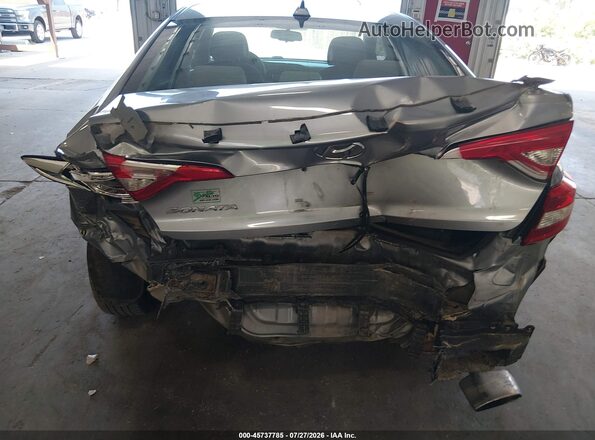 5NPE24AF3GH369393 2016 HYUNDAI SONATA Silver Դիմացի տեսք