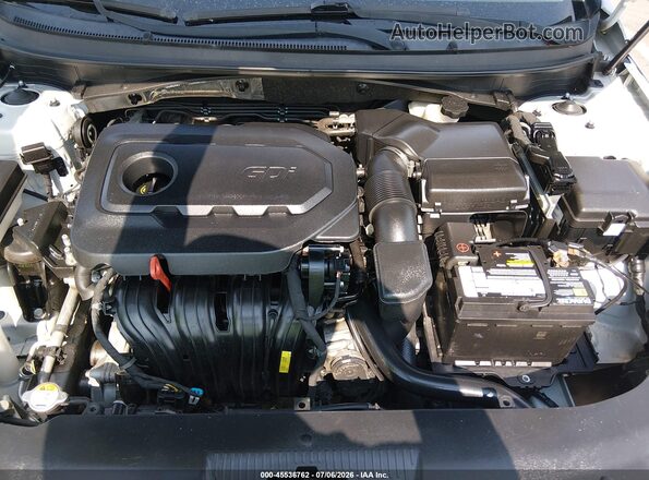 5NPE24AF3GH378319 2016 HYUNDAI SONATA Silver Вид ззаду