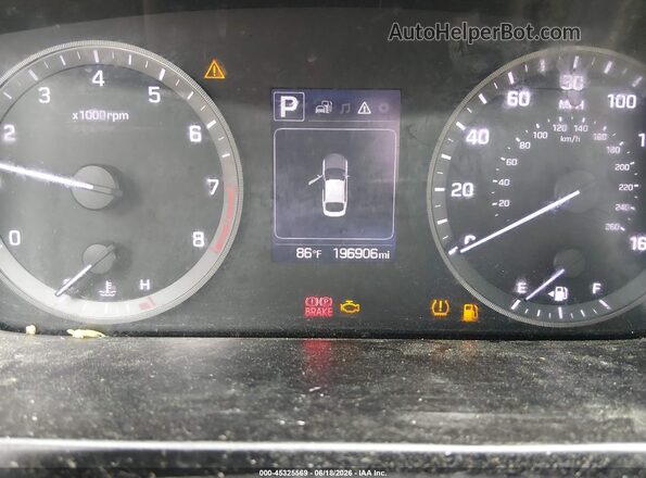 5NPE24AF3GH382452 2016 HYUNDAI SONATA Blue Vista de los asientos traseros