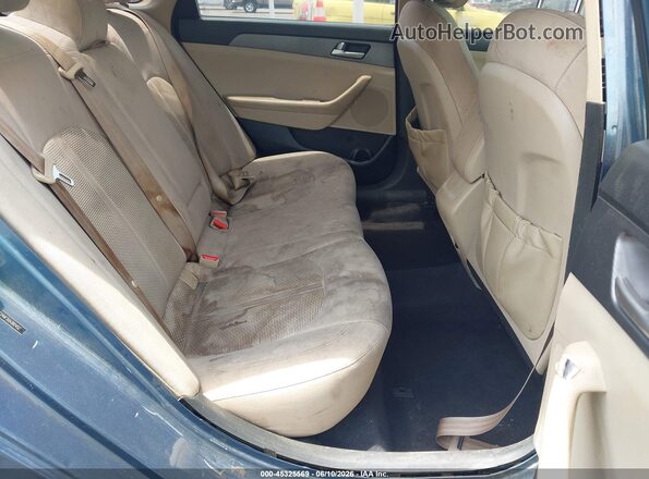5NPE24AF3GH382452 2016 HYUNDAI SONATA Blue Vista de la etiqueta del VIN
