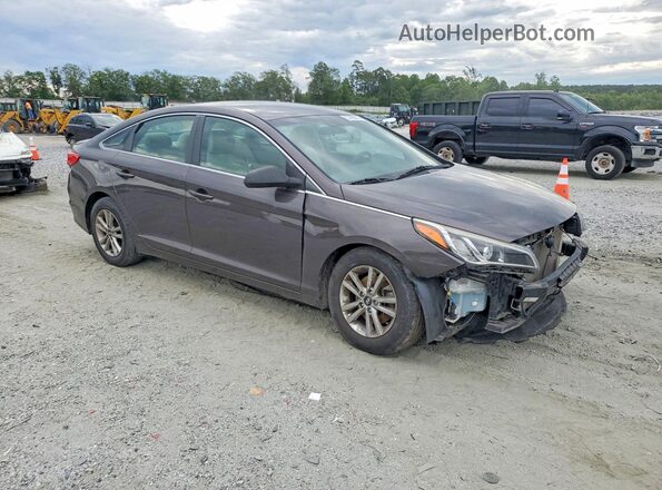 5NPE24AF3GH387702 2016 HYUNDAI SONATA Brown წინა მარჯვენა