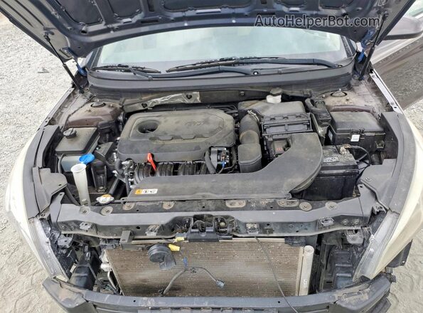 5NPE24AF3GH387702 2016 HYUNDAI SONATA Brown უკანა სალონის ხედი