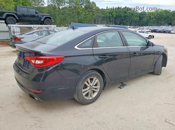 5NPE24AF3GH412940 2016 HYUNDAI SONATA Black Rear right